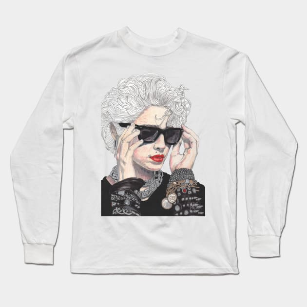 Material girl Long Sleeve T-Shirt by paulnelsonesch